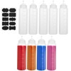 LANIAKEA 10PCS Squeeze Bottles, 24 oz Condiment Squeeze Bottle with
