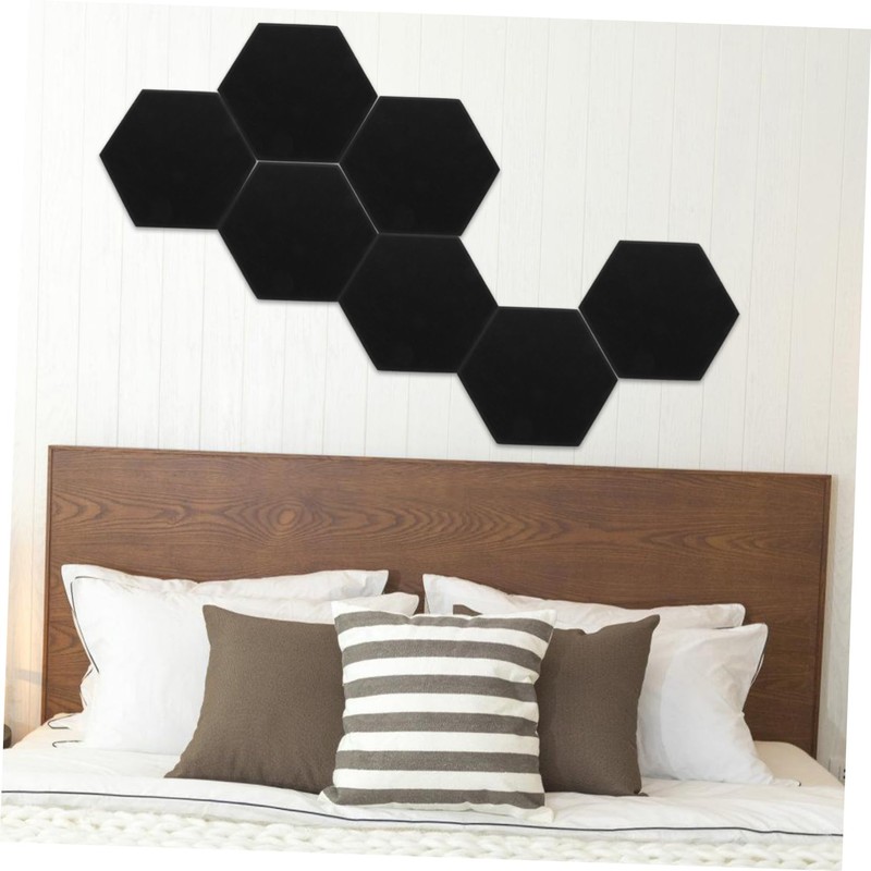 CORHAD Noise Dampening Panels 8 Pack Acoustic Soundproofing Felt Sound