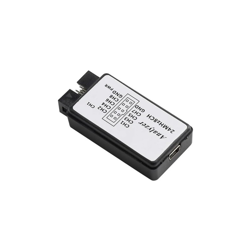 TECNOIOT 1PC USB Logic Analyzer 24MHz 8CH 8CH Debugger for
