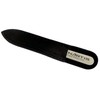 Pointed Slant Hair Tweezers Stainless Steel with Leather Case -