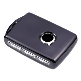 Key Fob Cover for Volvo Full Protection Soft TPU Smart Key Case Holder Fits for 2017 2018 2019 2020 2021 Volvo XC40 XC60 XC90 S90 V90 Keyless Entry Remote (Black)