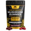 Mushroom Gummies 4000mg – 12 Functional Mushroom Complex with Lions