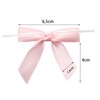 MORSUNBELA 50 Pcs Light Pink Bow,Small Satin Bows for Gift