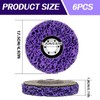 Pack of 6 CSD Disc Drill, 125 mm Sanding Discs