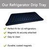 Refrigerator Drip Trays Compatible with LG Refrigerators, Fridge Water Dispenser