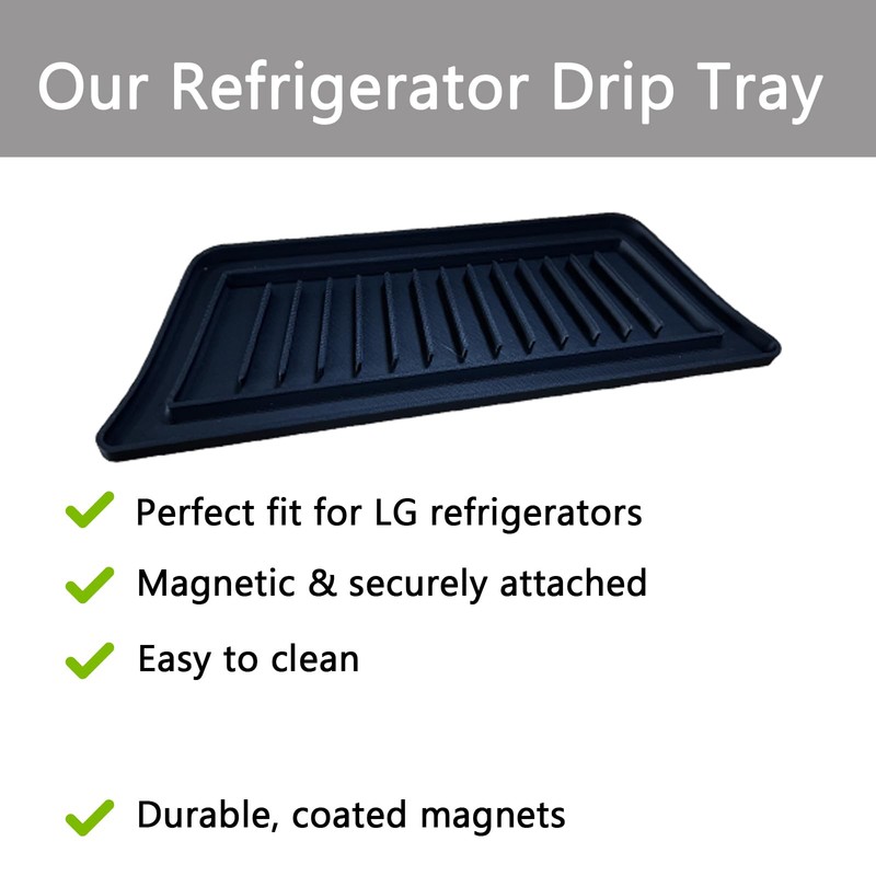 Refrigerator Drip Trays Compatible with LG Refrigerators, Fridge Water Dispenser