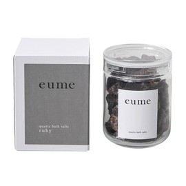 eume Iumi Quartz Bath Salt Crystal Cold Swelling Care Bath Salt, Natural Rock Salt Gift (Ruby)