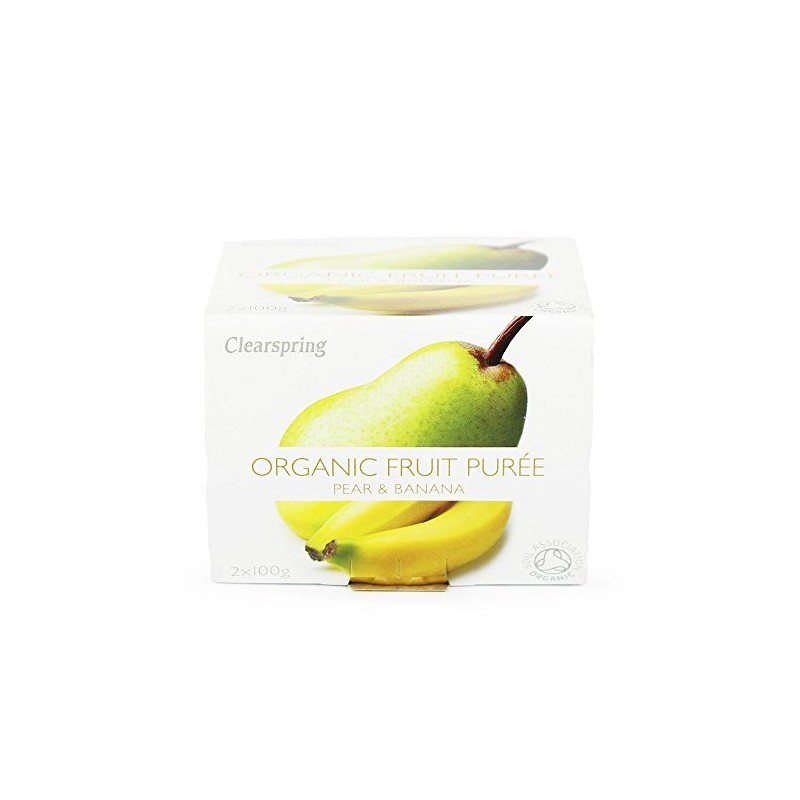 (Pack Of 4 - Organic Pear & Banana Puree |