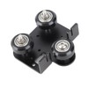 Back Support Plate Black Metal 3D Printer Extruder Back Support