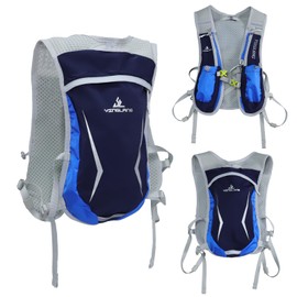 Running Hydration Vest for Men & Women, Lightweight Reflective Running Vest Backpack for Outdoor Hiking Climbing Cycling