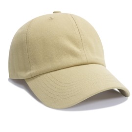 NPQQUAN Original Classic Low Profile Baseball Cap Golf Dad Hat Adjustable Cotton Hats Men Women Unconstructed Plain Cap Dark Khaki