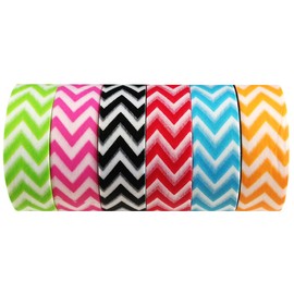 Wrapables Japanese Washi Masking Tape Collection, Premium Value Pack (Set of 6) â VPK11