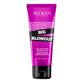 Redken Big Blowout Heat Protection Jelly Serum | Offers Shine and Texture | Frizz Control | Volume for Fine Hair | Blowdry Styling Gel | For All Hair Types