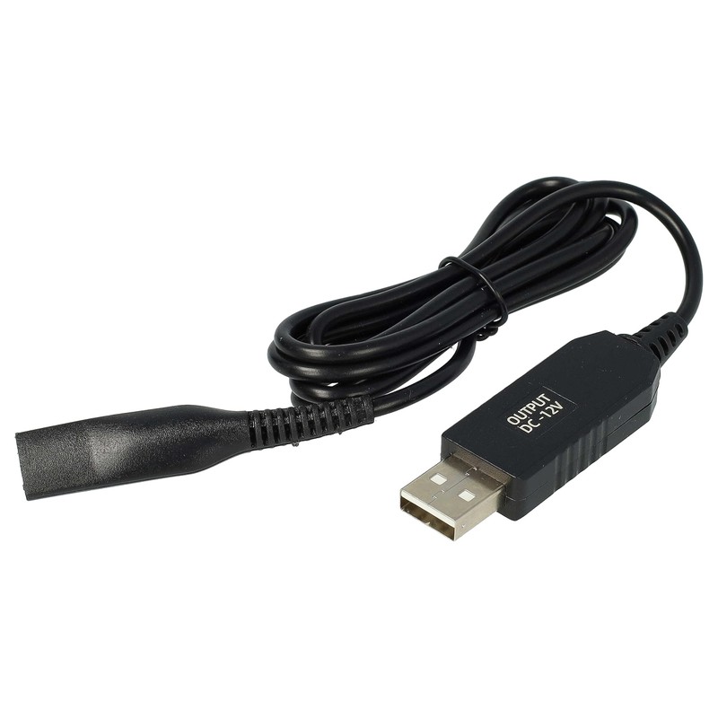 vhbw Charging Cable compatible with Braun Series 720s-6, 720s-7, 730s-3,