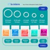 LA MIERE Non Latex 300 pcs 1/4inch (6.4mm) Medium (4.7oz)
