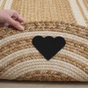 RCTJHOME 2x3 Oval Braided Entryway Rug Natural Color Farmhouse Kitchen