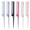 [Lungs_62] Foldable Hairbrush Tail Comb (46379888) - Pink/FREE / [룽스_62]접이식 헤어브러쉬 꼬리빗 (46379888) - 핑크／FREE