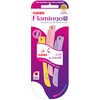 Feathers, Flamingo S, For Wide Areas, 3 Piece Set, Made
