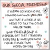 Inspired Words Magnet - Our Special Friendship