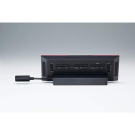 Seiko Clock DL307R Table Alarm Clock, Radio Control, Digital, AC Type, Color LCD, Series C3, Red Metallic, Body Size: 2.5 x 6.9 x 1.8 inches (6.3 x 17.4 x 4.6 cm)