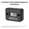 NInE-ROnG Vibration Digital Hour Meter Self-powered Gauge Waterproof IP68 for