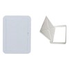 Timloc AP150 Hinged 155mm x 235mm White Plastic Access Panel