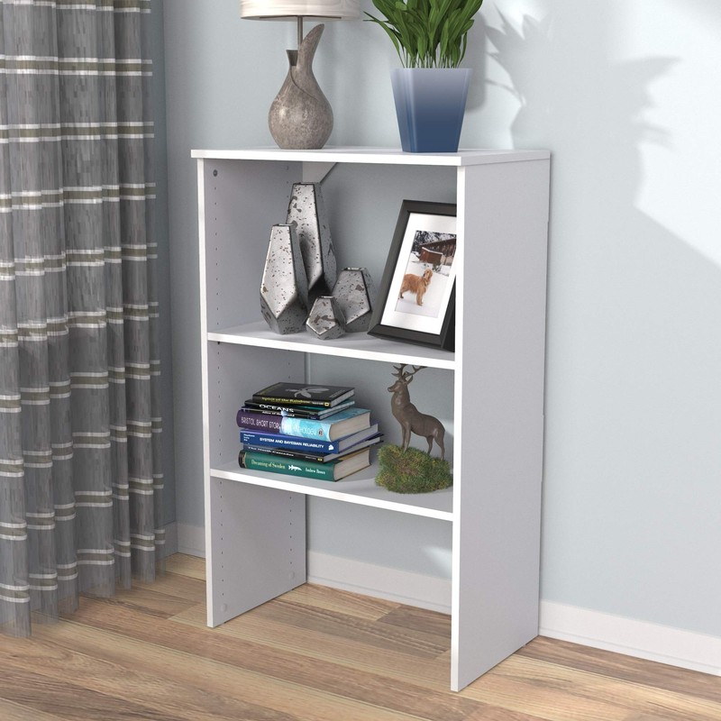 ClosetMaid SuiteSymphony Wood Shelf Unit, 2 Shelves, Adjustable, For Storage,