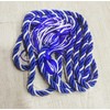 HEPNA Handmade 2PCS Graduation Honor Cords,Blue White and Blue White