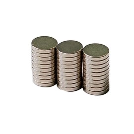 Good-L Neodymium Magnets, Round Shape, Commercial Use, 0.2 inch (6 mm), Thickness 0.04 inch (1 mm) / 30 Pieces