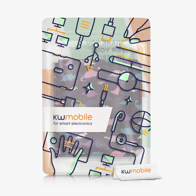 kwmobile Flip Case Compatible with Tolino Vision 6 Case -