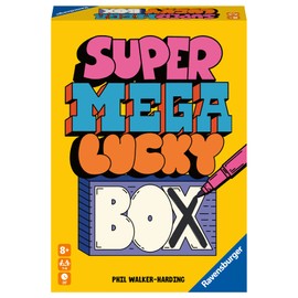 Ravensburger 27367 Super Mega Lucky Box Fast Flip & Write Game for Adults and Children from 8 Years, for Game Evenings with Friends or Family, for 1-6 Players
