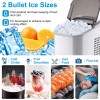 iMounTEK Portable Countertop Ice Maker 33Lbs/24H Self-Cleaning Scoop Basket Ice