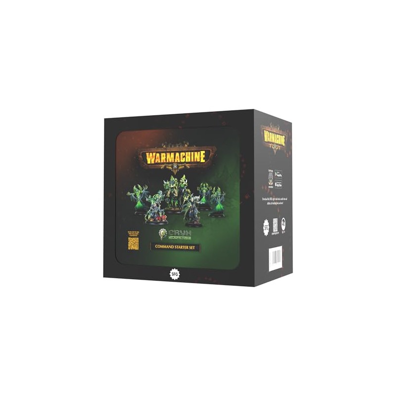 Warmachine: Cryx Necrofactorium Command Starter