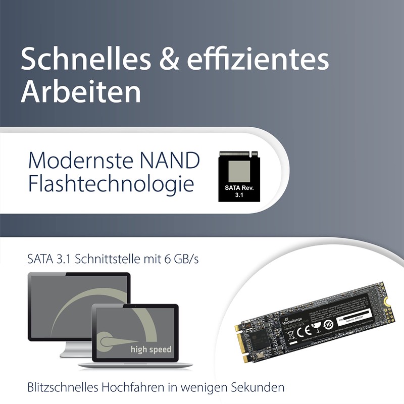 MediaRange Internal SSD Hard Drive 128 GB - Solid State