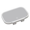 LED Light Car Mirror Touch Control Adjustable Brightness Portable Rugged