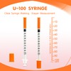 20 Pack 1ml Syringes with 29Gx8mm Plastic Multiple Uses Measuring