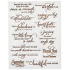 Penny Black 30-286 Heartfelt Transparent Stamp Set
