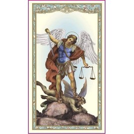 Saint Michael the Archangel Holy Card (10 pack)
