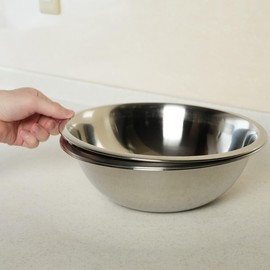 Thunder Group SLMB006 Mixing Bowl, 12.2 inches (31 cm), Approx. 26.5 fl oz (7570 ml), Preparation, Stainless Steel Bowl, Commercial Use,