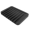 Coufce Self Draining Soap Holder Premium Silicone Soap Dish for