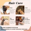 S-noilite Clip-In Real Hair Extensions, Medium Brown, Real Human Hair,