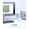 LENTION Hub USB C con HDMI 4K, PD 100W, USB-A