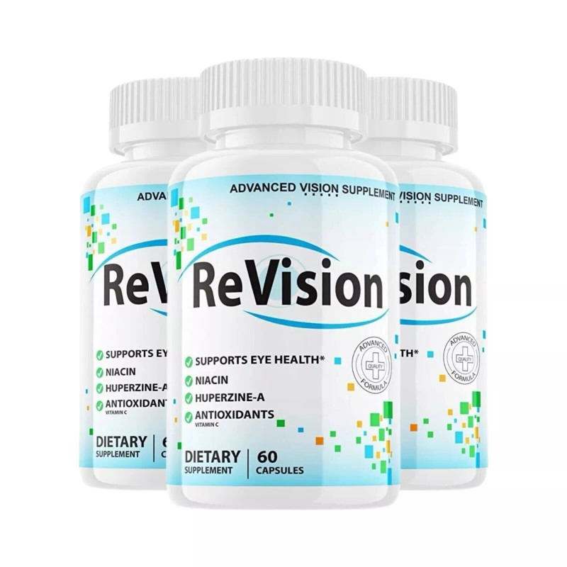 Revision 3-Pack ReVision Eye Advanced Eye Supplement, Supports Eye Health-