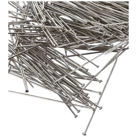 Leone Dell'Era APIN7 Spilli Inflex Hardened Steel, Nickel Plated, Pack of 7