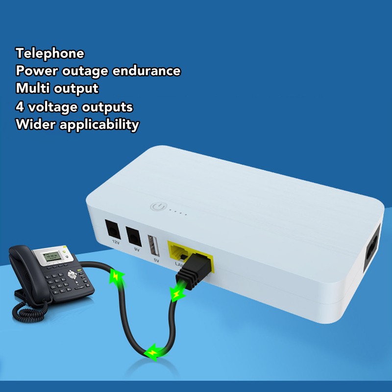 110‑240V Uninterruptible Power Supply Strong Compatibility Multi Protection Mini UPS