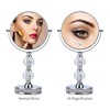 Hanjue Makeup Mirror, 360 Degree Swivel Vanity Mirror, Crystal Cosmetic