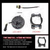 CHUSYYRAY For 2003-2009 Hummer H2 Pair Bumper LED Fog Lights