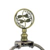 SJZBIN Lamp Finial Cap Knob Double Dragonflies Lamp Finials Hollowing