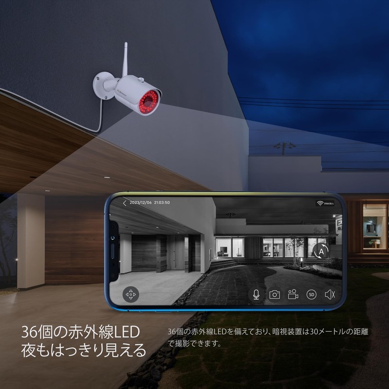 Dedicated Camera for Home Use, 5 Megapixels, 1920P Microphone Included,