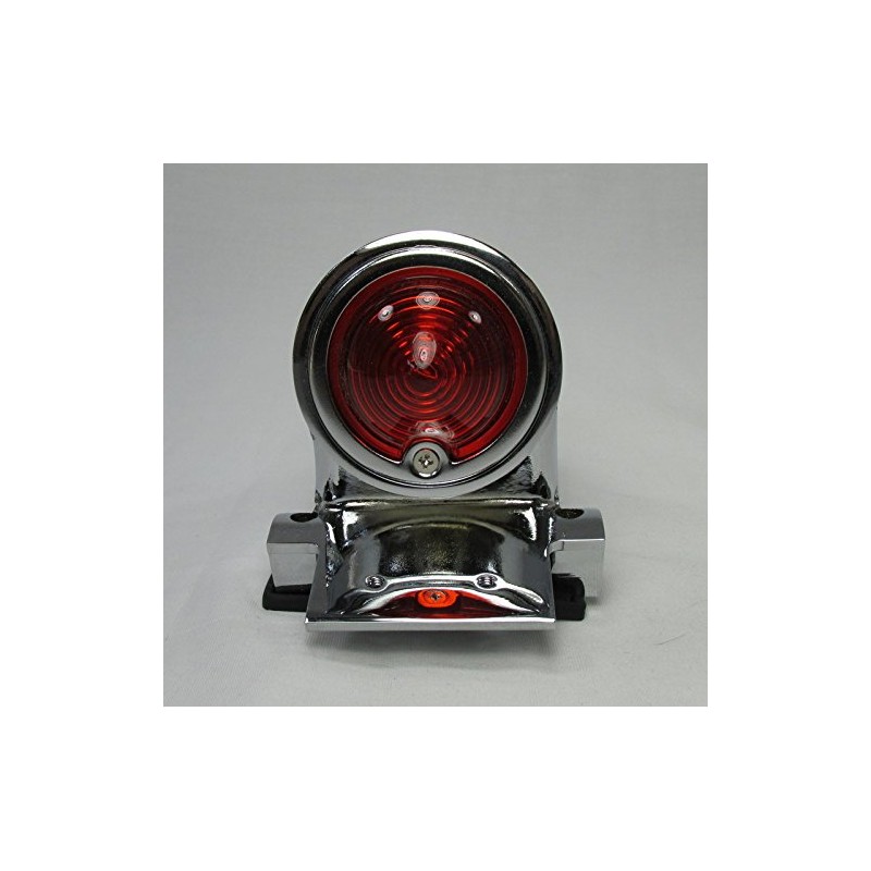 Sparto Tail Light Replacement RED LENS - POLYCARBONATE - Harley